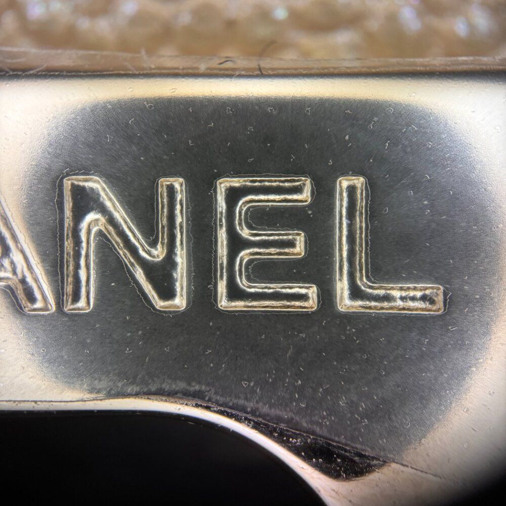 100% Authentic 19S CHANEL Jumbo Double Flap IRIDESCENT Caviar Lambskin GHW - Picture 15 of 16